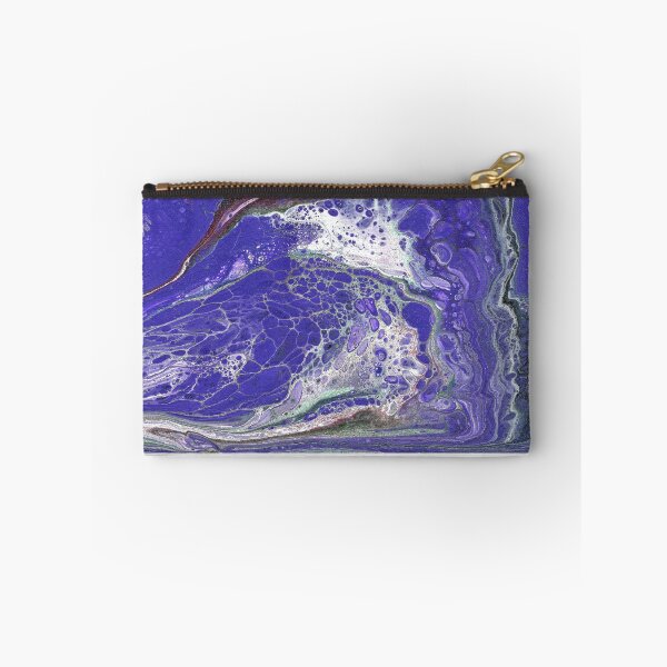 Item preview, Gayle Cobalt Blue and Lace Abstract designed and sold by Doug  Siegel.