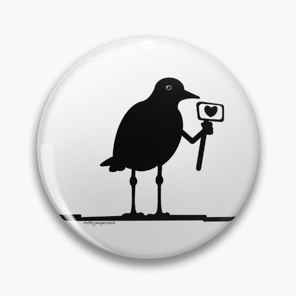 Item preview, Plover Love (A Friendly Reminder) designed and sold by ArtbyMparrish .