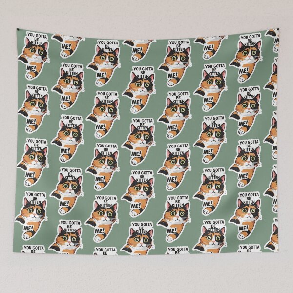 Item preview, You Gotta Be Kitten Me! designed and sold by Otaku's Designs.