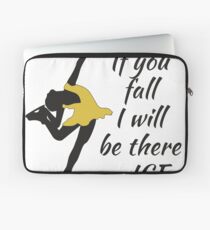 Beutiful and Charming Tshirt Design Ice Skater Laptop Sleeve