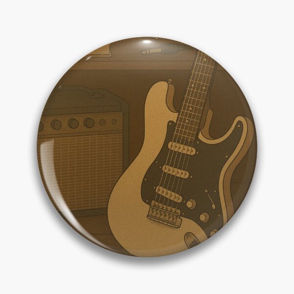 Item preview, Electric Guitar Shelf  designed and sold by The Painted Topaz.