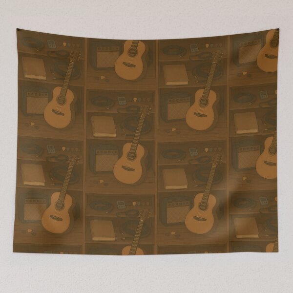 Item preview, Acoustic Guitar Shelf designed and sold by The Painted Topaz.