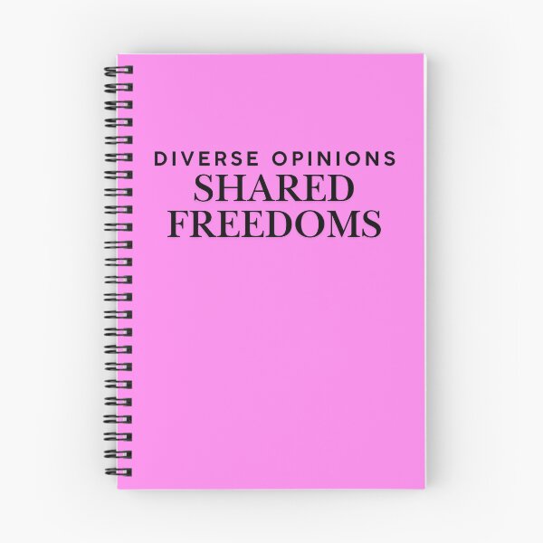 Item preview, Diverse Opinions, Shared Freedoms – Peace, Unity & Freedom Design designed and sold by CloverBend.