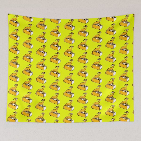 Item preview, DJ Parasaurolophus Dino Turntable Sunglasses Party Music Club designed and sold by shirt-o-mat.