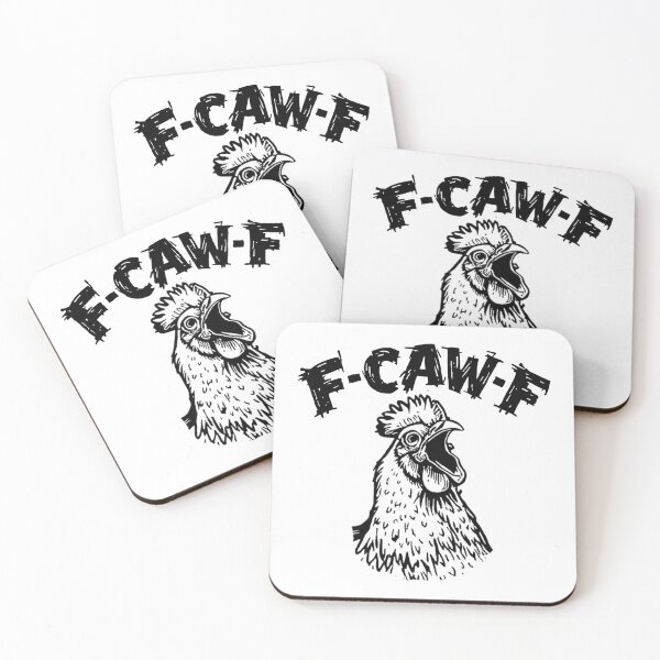 Item preview, Funny Chicken Humor F-Caw-F  designed and sold by SkeletonsDanger.