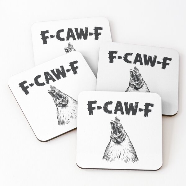 Item preview, Sassy Hen Chicken Humor F-Caw-F designed and sold by SkeletonsDanger.