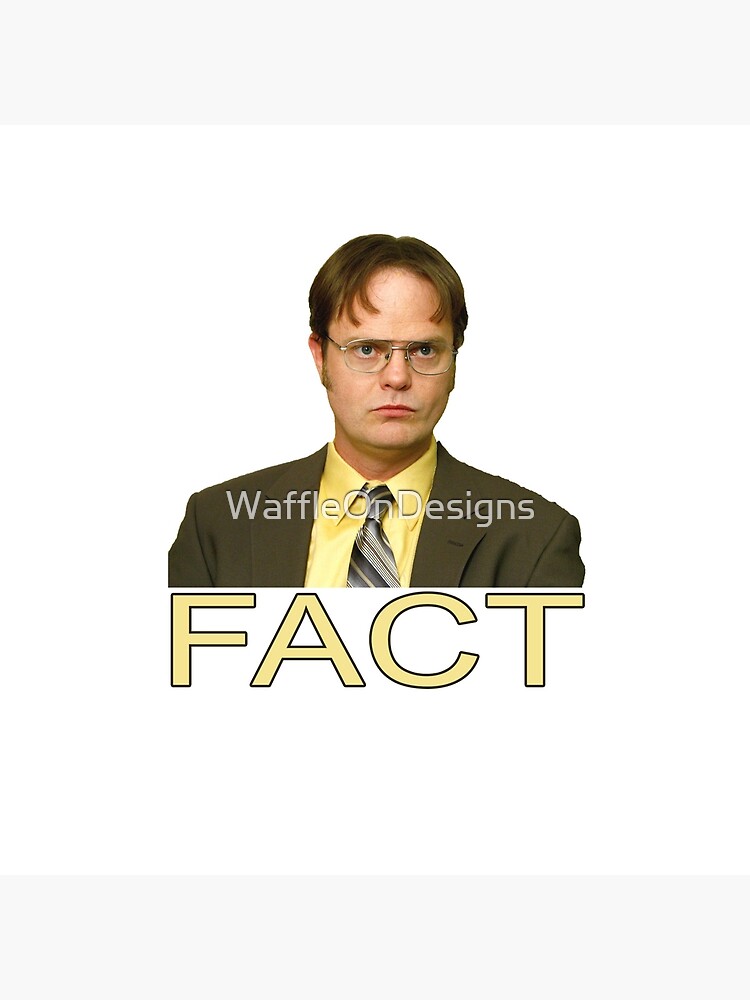 Dwight Schrute False Bumper Sticker - Official The Office Merchandise