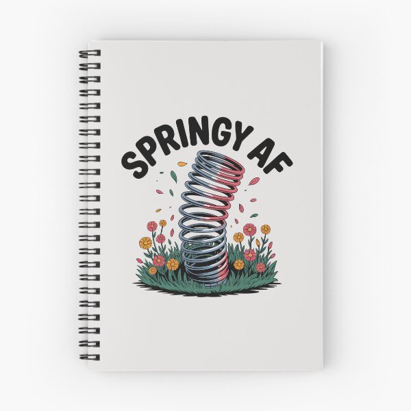 Item preview, Springy AF – Playful Seasonal Design designed and sold by Jollys-ArtShop.