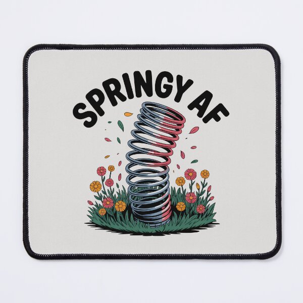Item preview, Springy AF – Playful Seasonal Design designed and sold by Jollys-ArtShop.