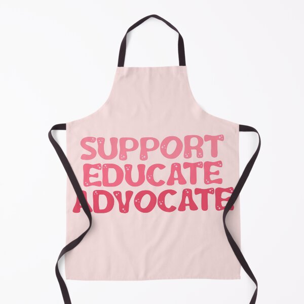 Item preview, Pink Support Educate Advocate designed and sold by Lydia.Create.