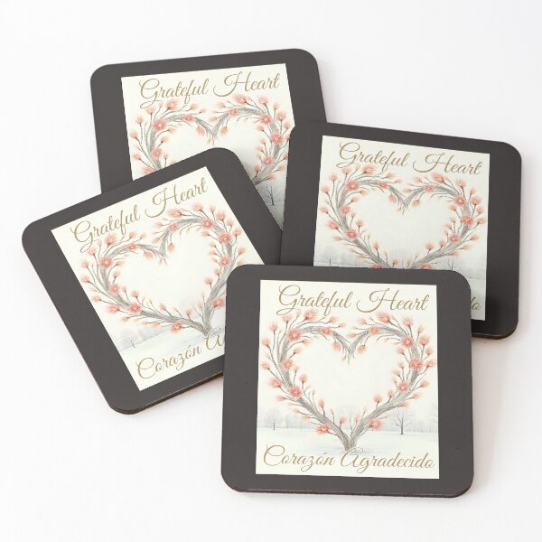Item preview, Diseño floral de corazón agradecido designed and sold by Tienda-Vane.