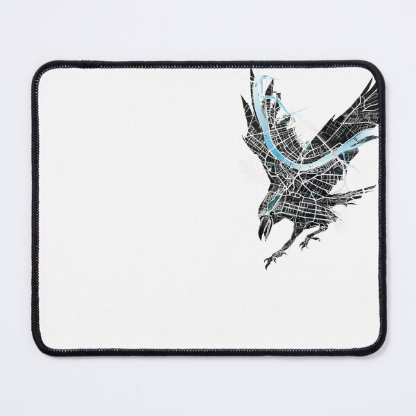 Item preview, CORBAC | Basel Citymap Artwork "Crow" designed and sold by procreaction.