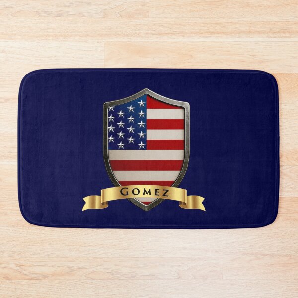 Item preview, Gomez Family USA Shield, Stars & Stripes Pride Crest designed and sold by Highlandkings.