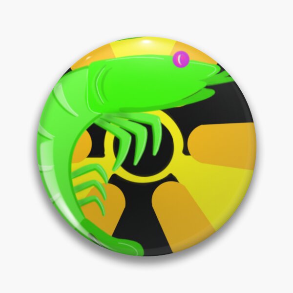 Item preview, Radioactive Shrimp from Walmart designed and sold by Aoife_Art.