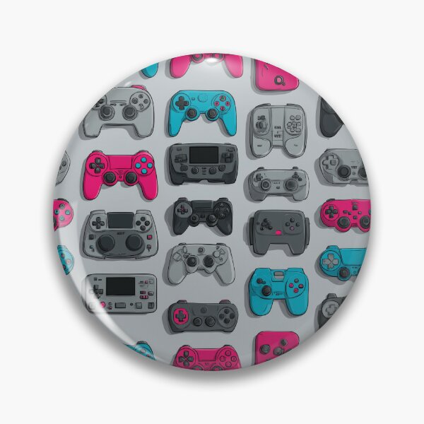 Item preview, Video Game Controller Pattern – Retro Gamer Design designed and sold by ArgentoArt.