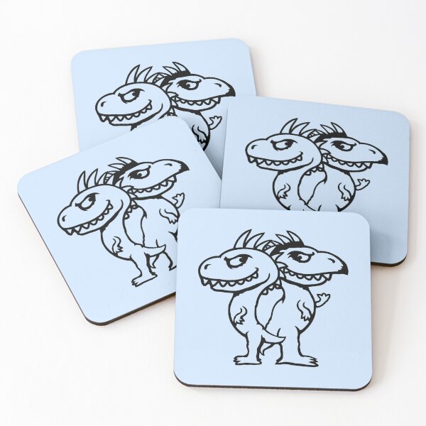 Item preview, 2 Cool Dinosaur Team Best Friends Funny Crew designed and sold by shirt-o-mat.