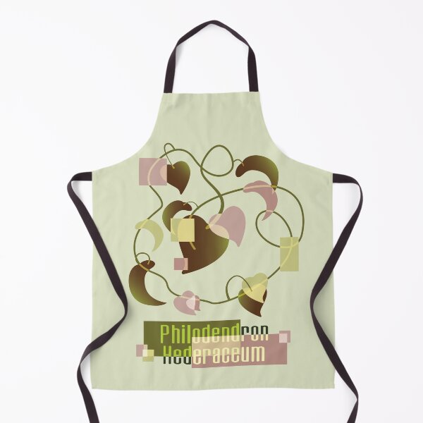 Item preview, Philodendron Hederaceum plant geometric with text designed and sold by OreoBall.