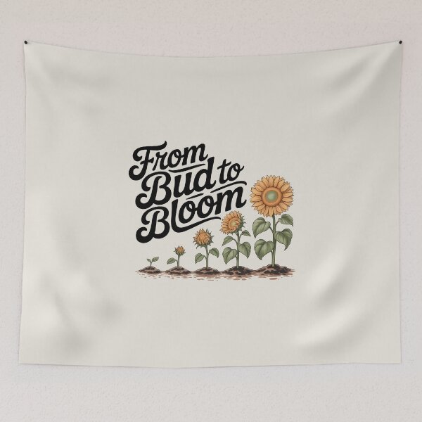 Item preview, From Bud to Bloom – Growth Inspired Spring Design designed and sold by Jollys-ArtShop.
