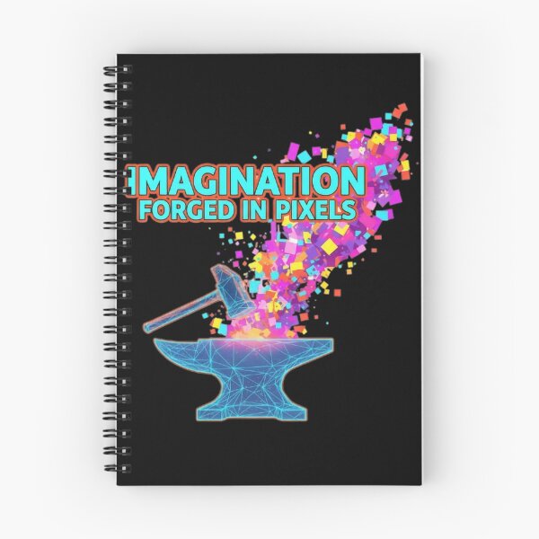 Item preview, Imagination forged in Pixels Desing designed and sold by FadedWorkshop.