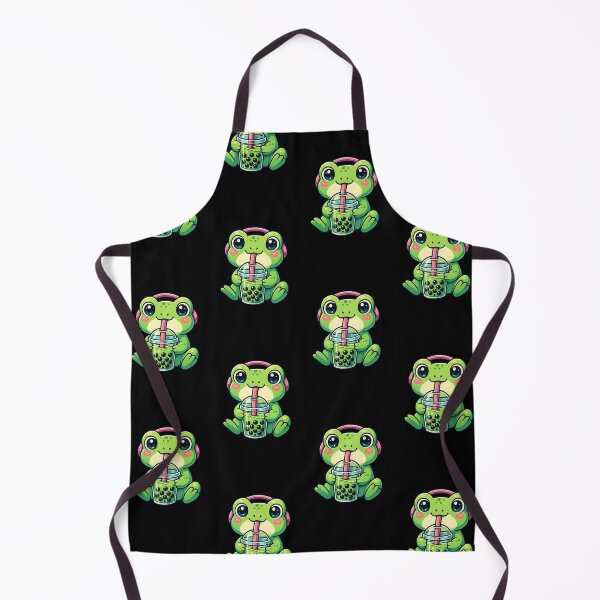 Item preview, Cute Frog Boba Tea Lover Zoo Kawaii Boys Girls Kids designed and sold by rafaeltto.
