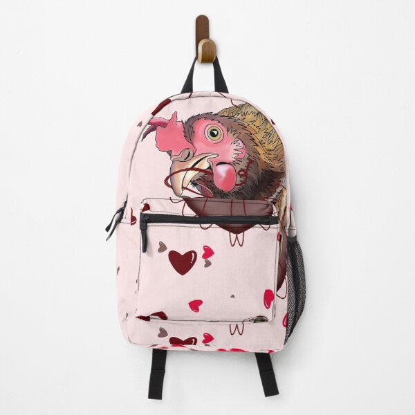 Item preview, Chicken pulling Heartstrings with heart confetti designed and sold by ArtbyMparrish .
