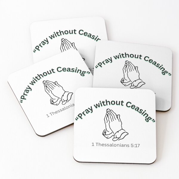 Item preview, Pray without ceasing designed and sold by  Love and Inspirational Designs by Annemay.