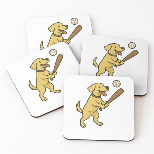 Item preview, Home Run Hound – Labrador Playing Baseball designed and sold by DailyDrivesct.