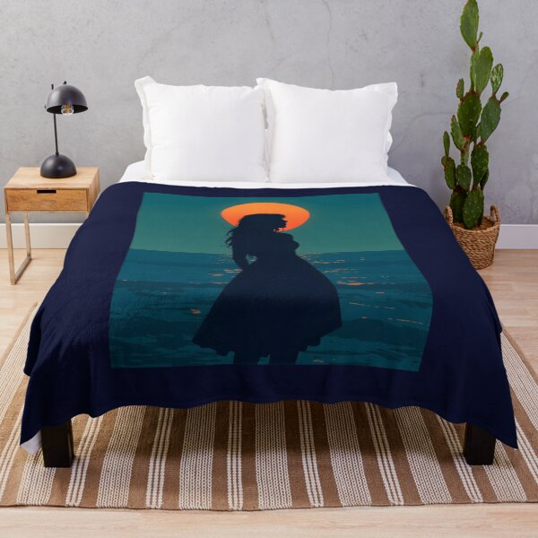 Item preview, Silhouette of a Lady by the Ocean designed and sold by The Painted Topaz.