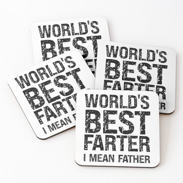 Item preview, World’s Best Farter I Mean Father – Always Full of Hot Air designed and sold by SkeletonsDanger.