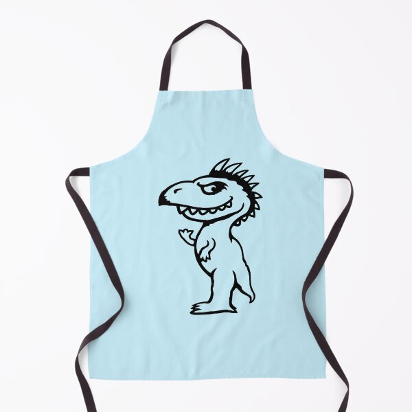 Item preview, Evil Dino Bird Sharp Horns Monster Funny Grinning designed and sold by shirt-o-mat.