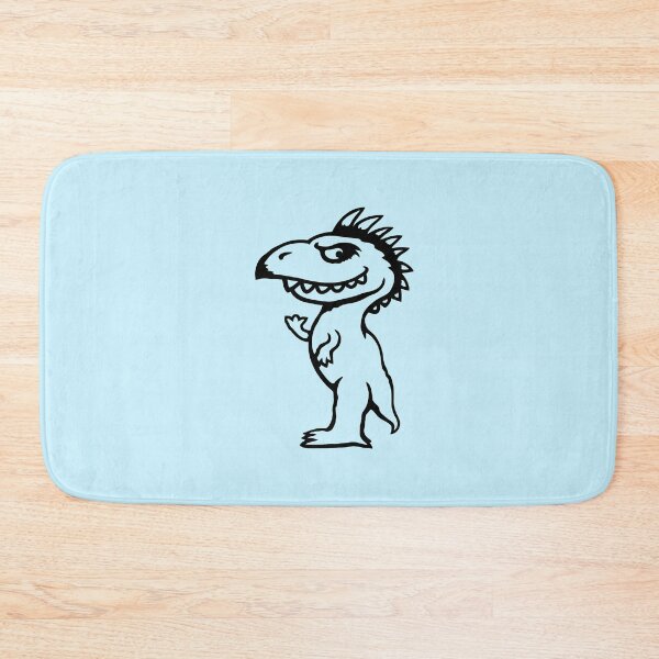Item preview, Evil Dino Bird Sharp Horns Monster Funny Grinning designed and sold by shirt-o-mat.