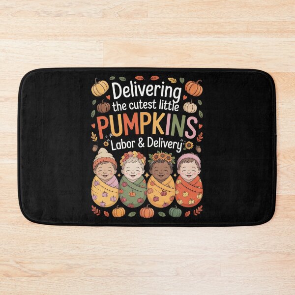 Item preview, Delivering the Cutest Little Pumpkins – Labor & Delivery Fall Design designed and sold by ArtByKatti.