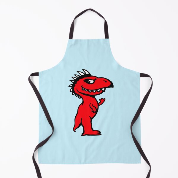 Item preview, Evil Dino Bird Sharp Horns Monster Funny Grinning designed and sold by shirt-o-mat.