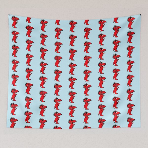 Item preview, Evil Dino Bird Sharp Horns Monster Funny Grinning designed and sold by shirt-o-mat.