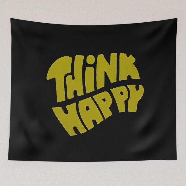 Item preview, Vintage Think Happy designed and sold by QuayTradingCo.