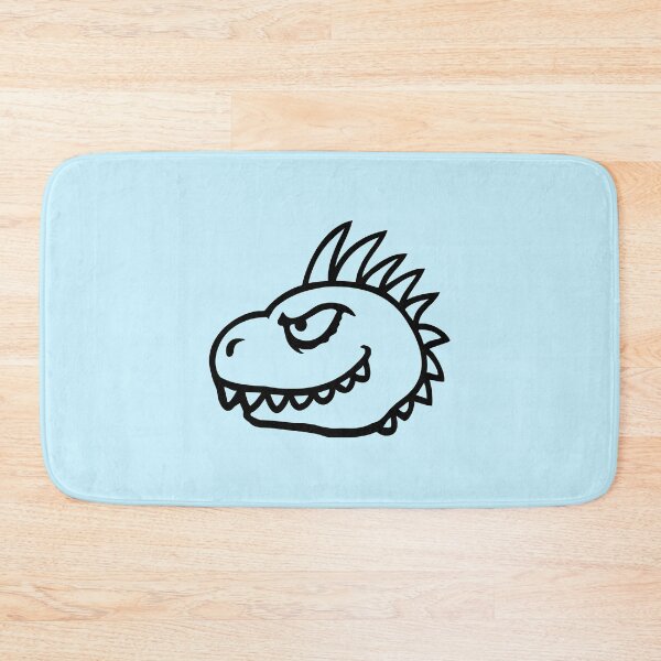 Item preview, Evil Dino Sharp Horns Monster Funny Grinning Cool designed and sold by shirt-o-mat.