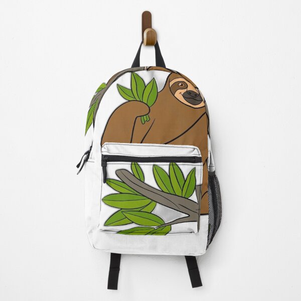 Item preview, Adorable Cartoon Sloth on Tree - Cute Animal Art & Nursery Decor designed and sold by ArtistryNetix.