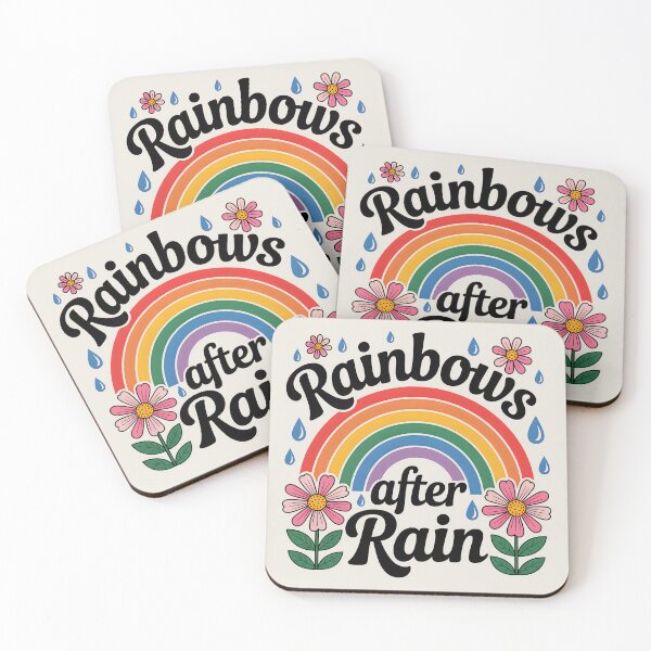 Item preview, Rainbows After Rain – Uplifting Spring Design designed and sold by Jollys-ArtShop.