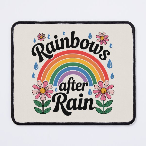 Item preview, Rainbows After Rain – Uplifting Spring Design designed and sold by Jollys-ArtShop.