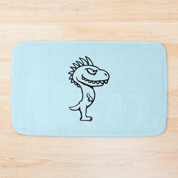 Item preview, Evil Dino Sharp Horns Monster Funny Grinning Cool designed and sold by shirt-o-mat.