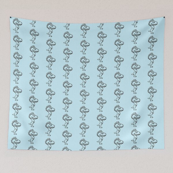 Item preview, Evil Dino Sharp Horns Monster Funny Grinning Cool designed and sold by shirt-o-mat.