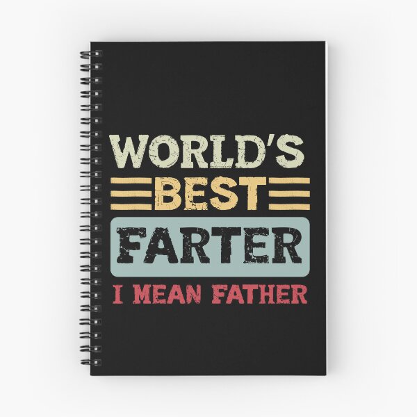 Item preview, World’s Best Farter I Mean Father – Laughs at His Own Jokes designed and sold by SkeletonsDanger.