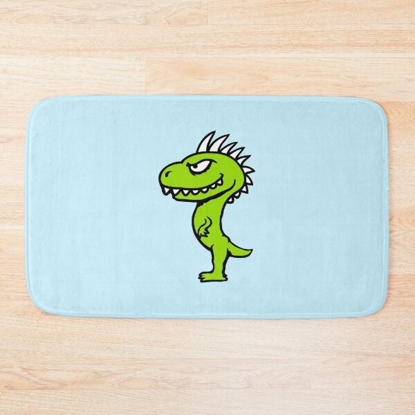 Item preview, Evil Dino Sharp Horns Monster Funny Grinning Cool designed and sold by shirt-o-mat.