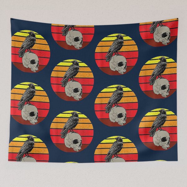 Item preview, Counting  Skull Crow  designed and sold by Blomblomshop.