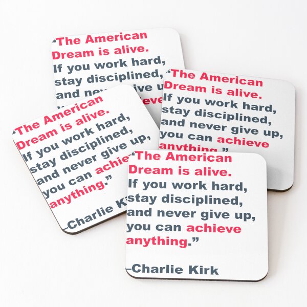 Item preview, The American Dream is Alive, Charlie designed and sold by TheRightThread.