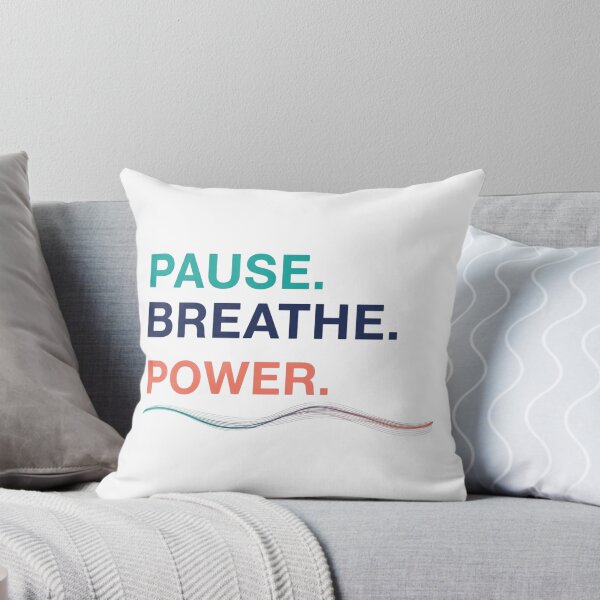 Item preview, Pause. Breathe. Power. – Minimalist Midlife Wellness Design designed and sold by Lorets-Designs.