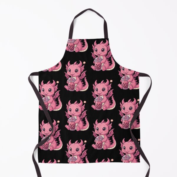 Item preview, Cute Pink Dragon Boba Tea Lover Kawaii Boys Girls Kids designed and sold by rafaeltto.