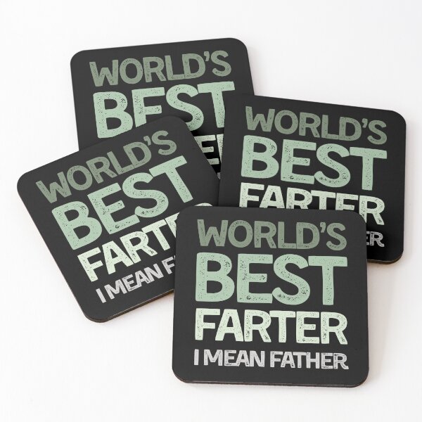 Item preview, World’s Best Farter I Mean Father – Fuelled by Coffee and Chaos designed and sold by SkeletonsDanger.