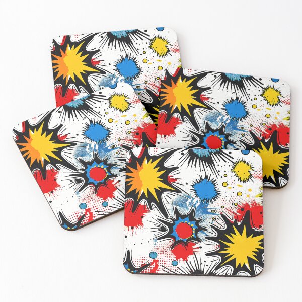 Item preview, Pop Culture Comic Art Colorful Cartoon Abstract Designs designed and sold by DEC02.