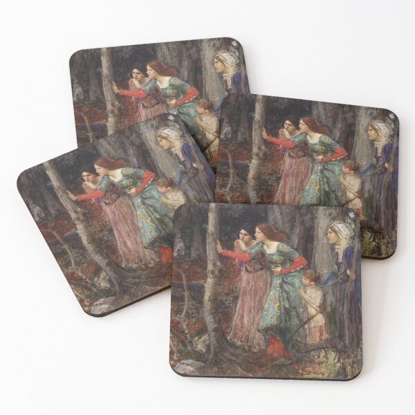 Item preview, The Mystic Wood - John William Waterhouse designed and sold by forgottenbeauty.